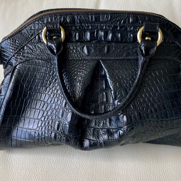 BRAHMIN LOUISE ROSE SATCHEL - Picture 6 of 7